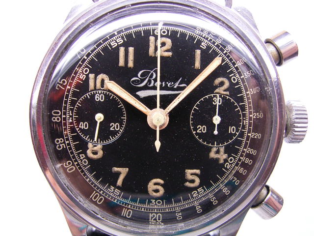 人気特価激安 Bovet vintage chronograph ad クロノグラフ ボヴェ